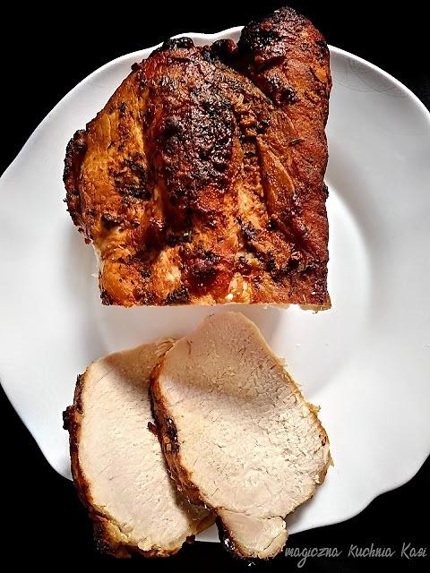 Schab pieczony w musztardzie