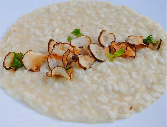Risotto z topinamburem