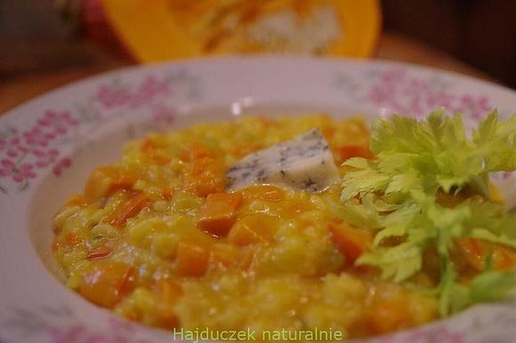 Risotto z dynią i winem marsala
