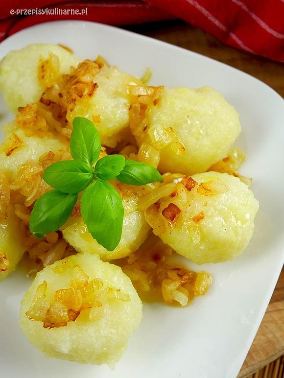 Kluski z ziemniaków gotowanych i surowych mięciutkie i delikatne