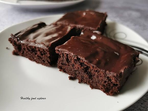 Piernikowe brownie z fasoli