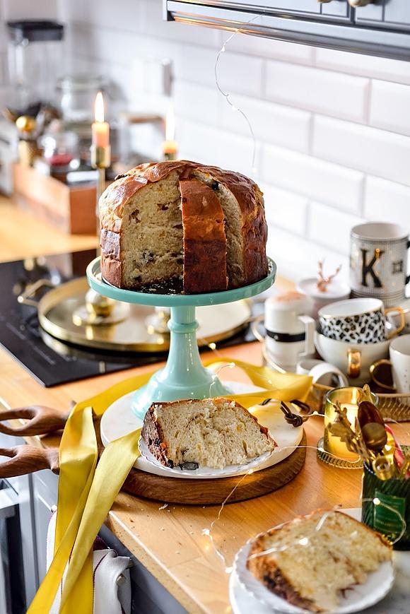 Babka drożdżowa a'la panettonne
