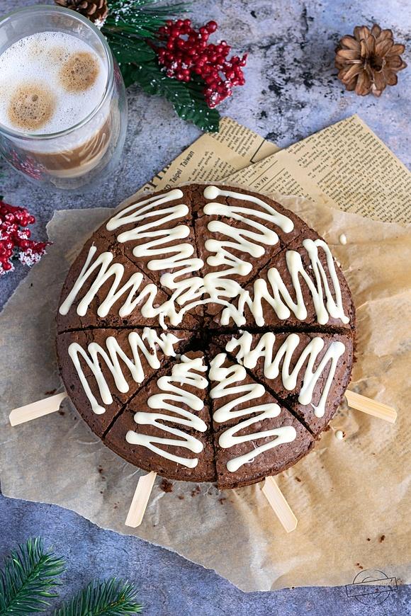 Piernikowe brownie
