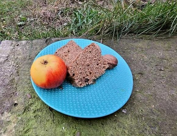 Świąteczne ciasto wiewiórka z makiem i jabłkami