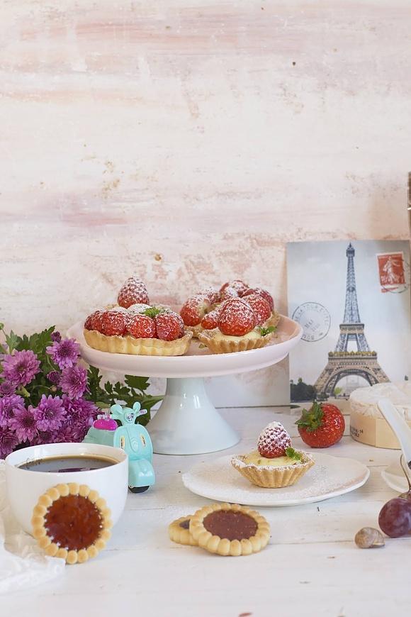 Tarte aux fraises