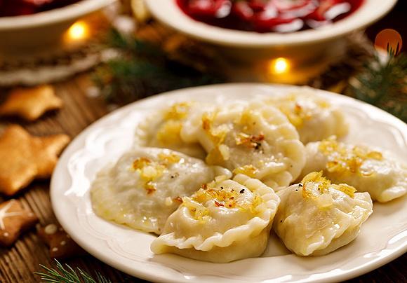 Pierogi z kapustą i grzybami