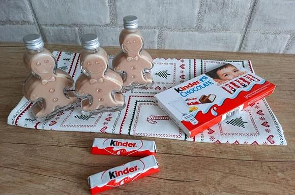 Likier kinderki z kinder chocolate - świąteczny alkohol domowy