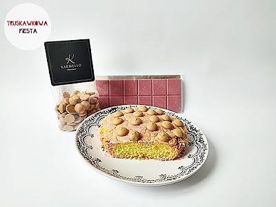 Ciasto z kaszy manny i polewą czekoladową