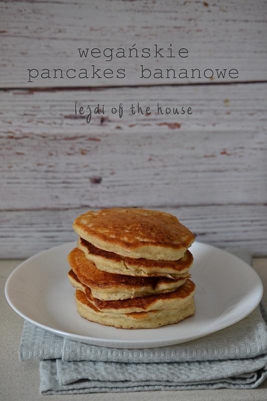 Wegańskie bananowe pancakes