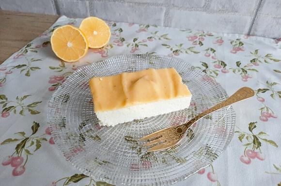 Sernik z mlekiem skondensowanym i lemon curd