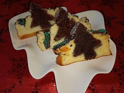 Choinka z sernika na Boże Narodzenie