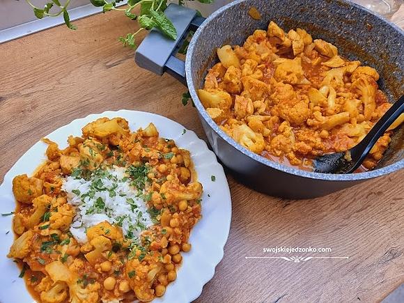 Curry z kalafiora szybki i pyszny obiad
