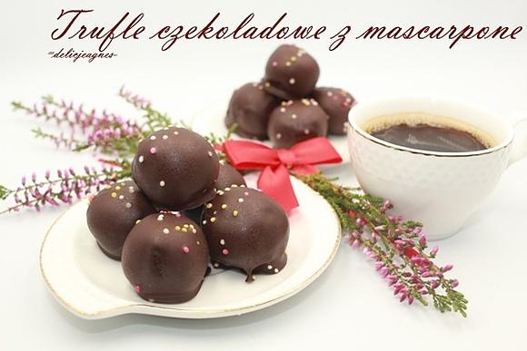Trufle czekoladowe z mascarpone