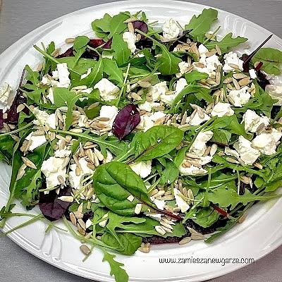 Carpaccio z pieczonego buraka