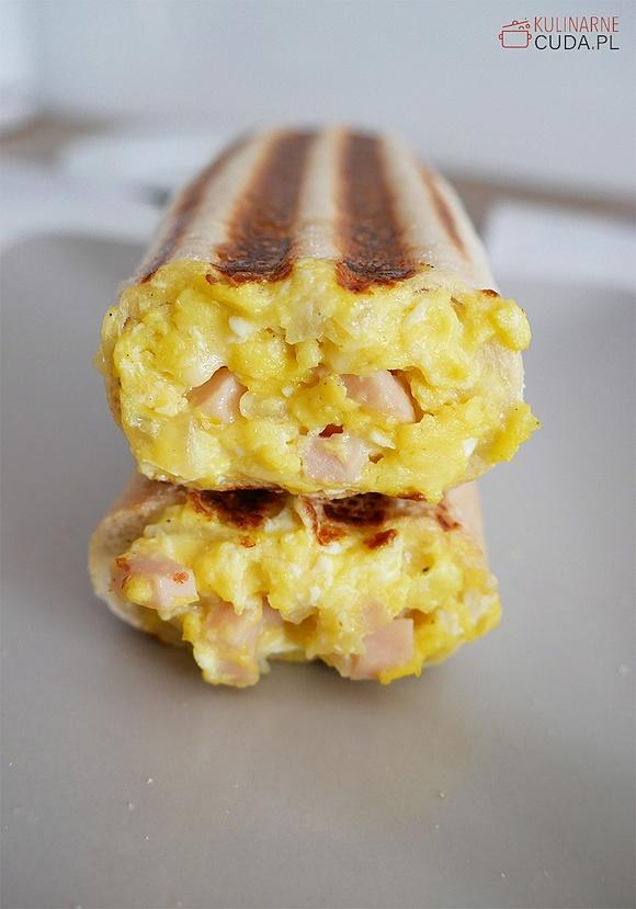 Jajkowy hot-dog