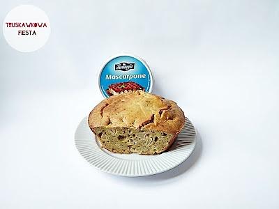 Ciasto z mascarpone i jabłkiem