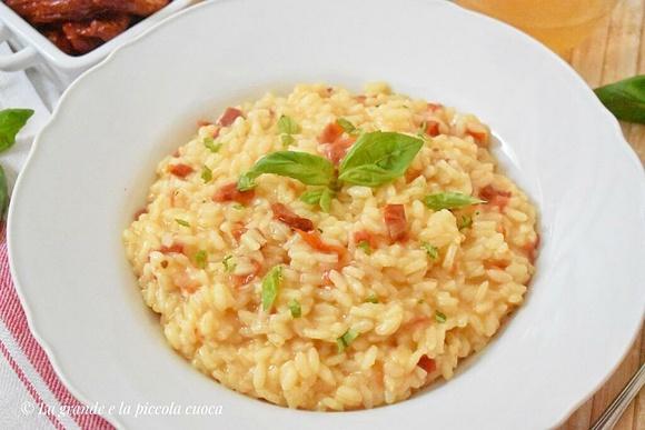 Kremowe risotto z suszonymi pomidorami