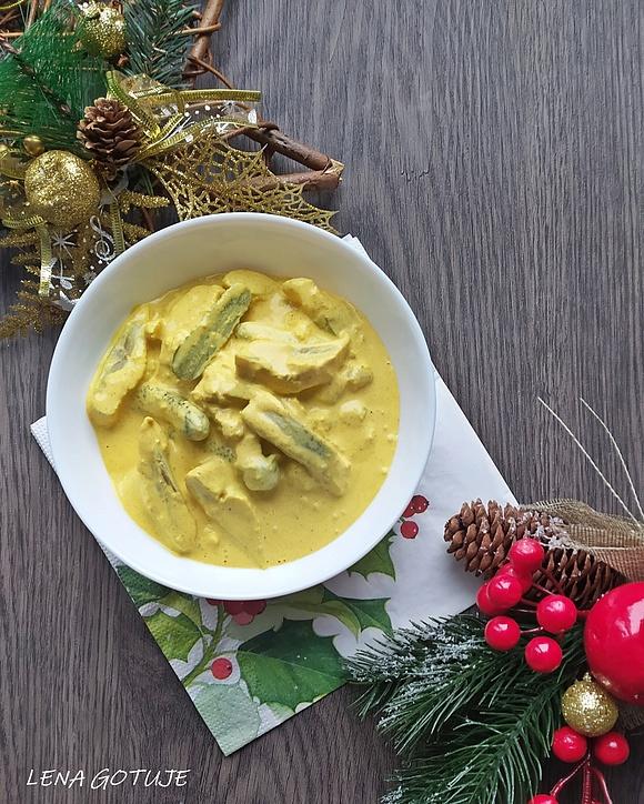 Śledzie curry