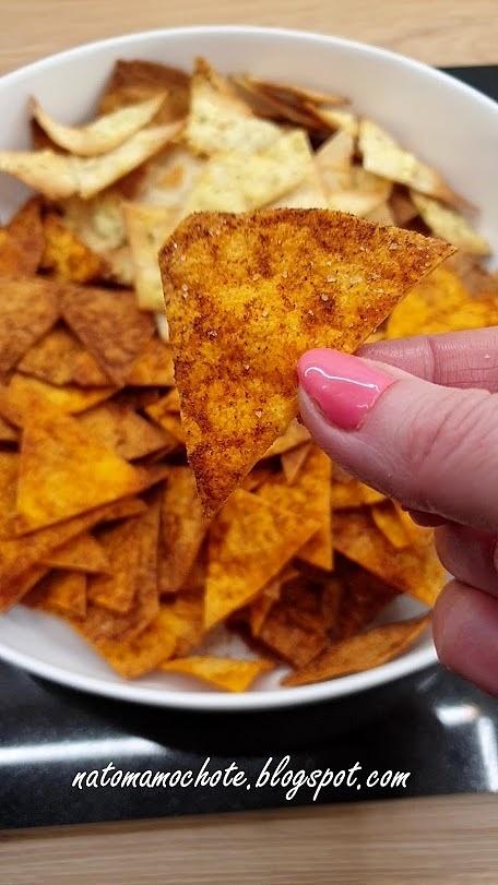 Paprykowe nachos z tortilli