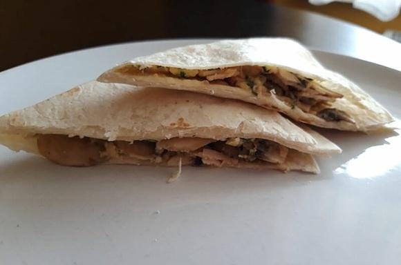 Nowoczesna tortilla jajeczna
