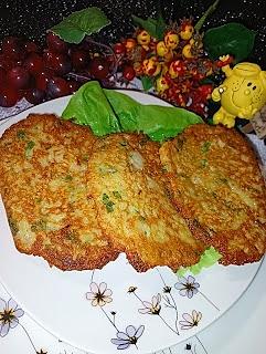 Placki ziemniaczane z natką pietruszki
