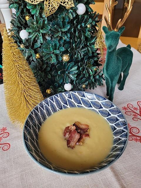 Zupa krem porowo-ziemniaczana