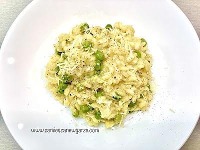 Domowe Risotto z Groszkiem