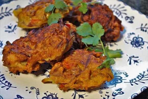 Hinduskie warzywne placuszki Pakora