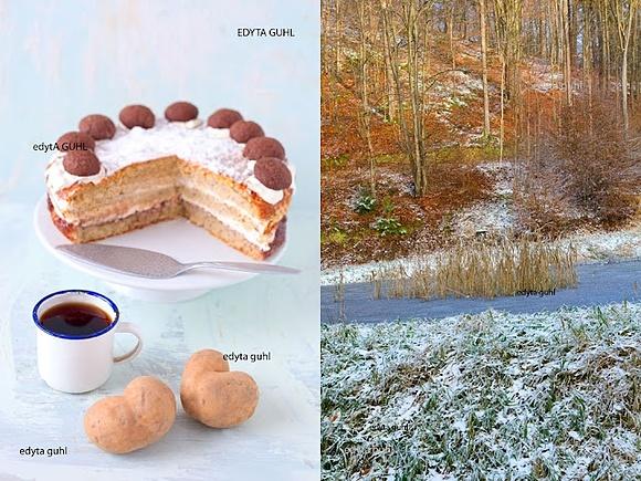 Niemiecki tort kartoflany