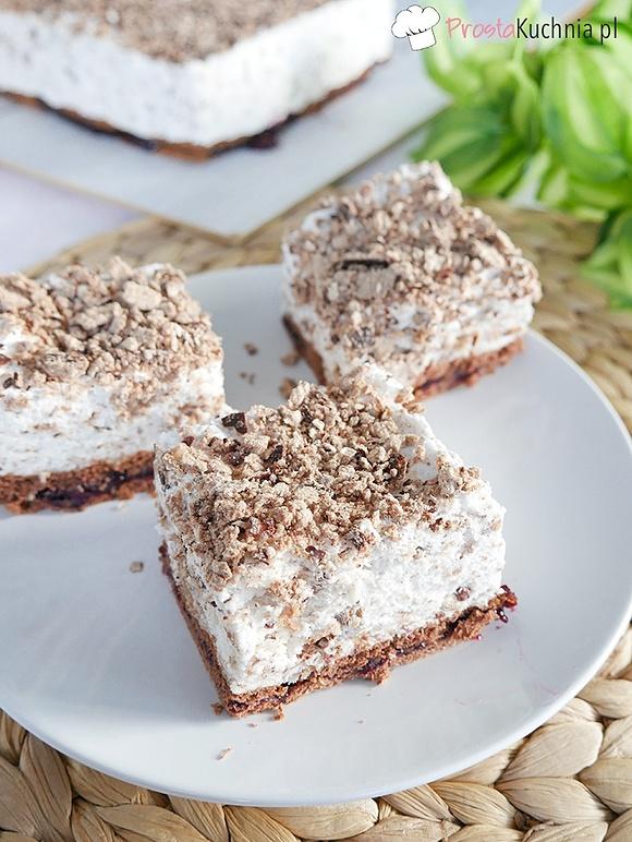 Ciasto Grześ - deser bez pieczenia z wafelkami