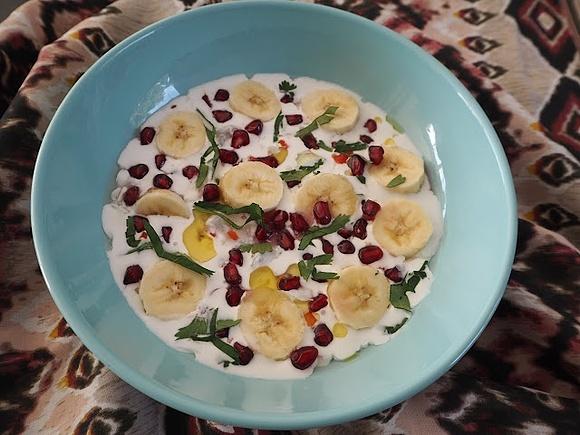 Ceviche z dorszem i bananami