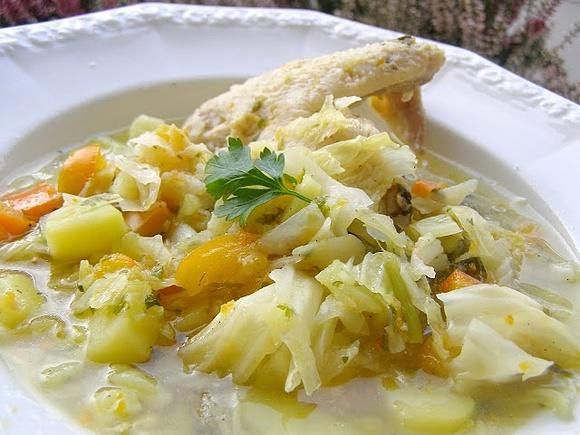 Zupa z reszty kapusty do gołąbków – zero waste