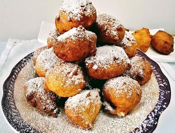 Waniliowe mini pączki serowe - gotowe w 15 minut