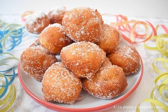 Weneckie pączki karnawałowe Fritole veneziane