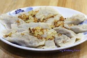 Pierogi z dudkami z wieprzowych płuc