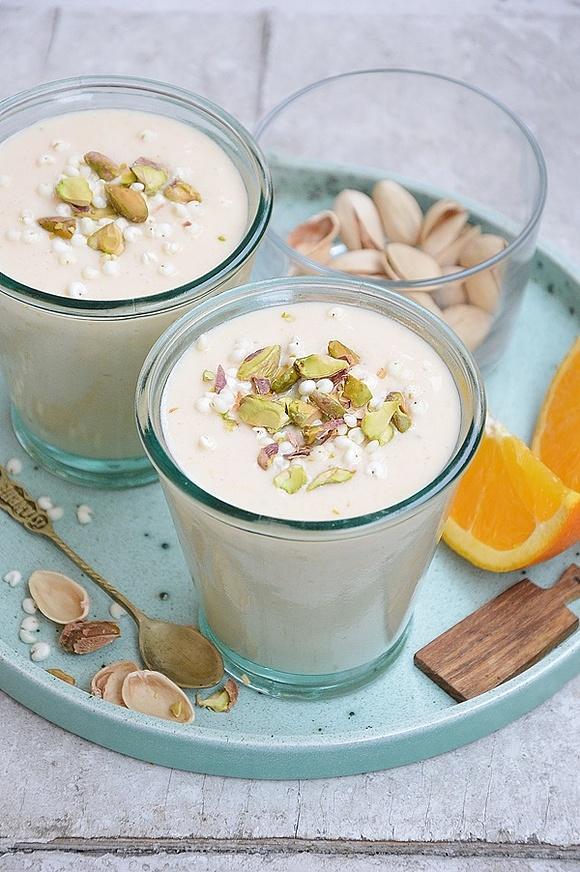 Koktajl bananowy z papają