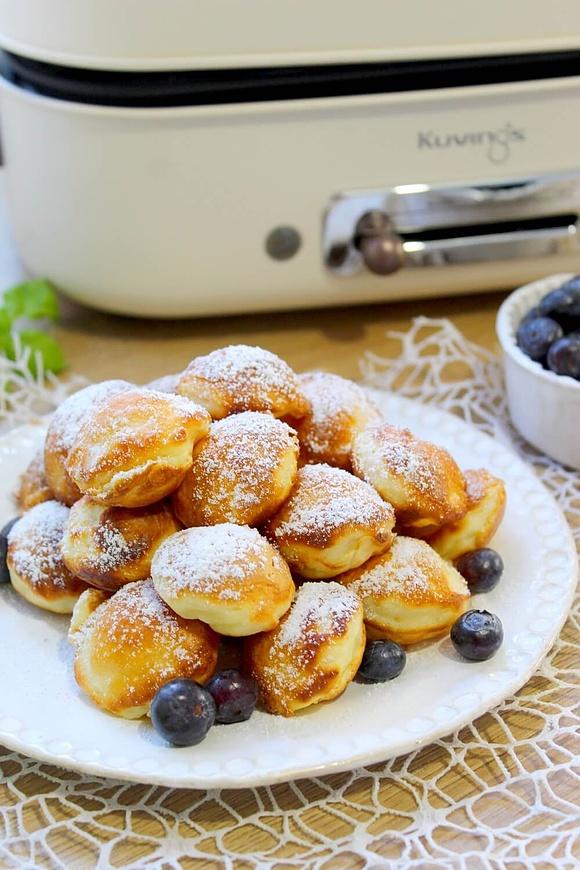 Mini fit pączki na jogurcie