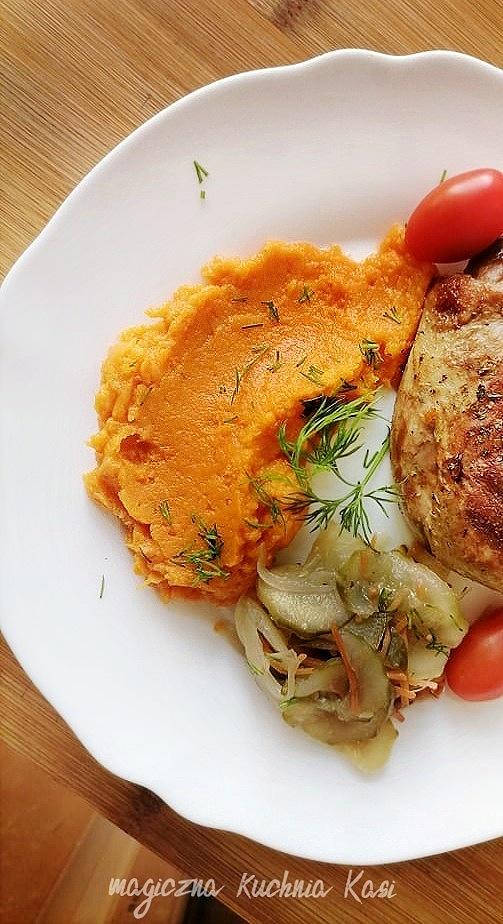 Puree z batatów