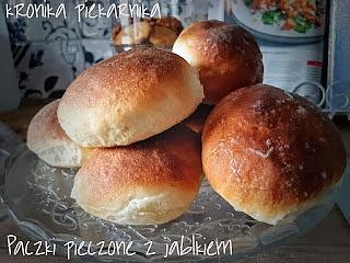 Pieczone pączki z jabłkiem
