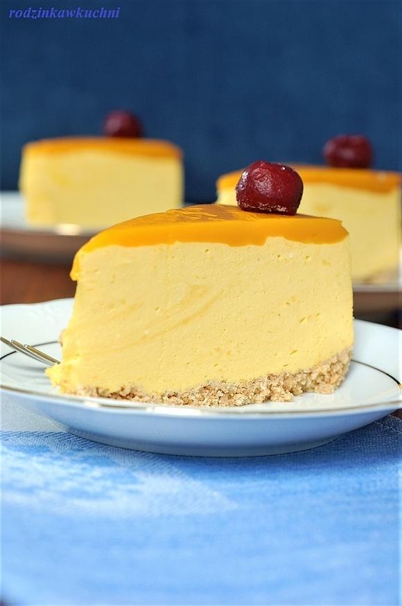 Sernik na zimno mango lassi