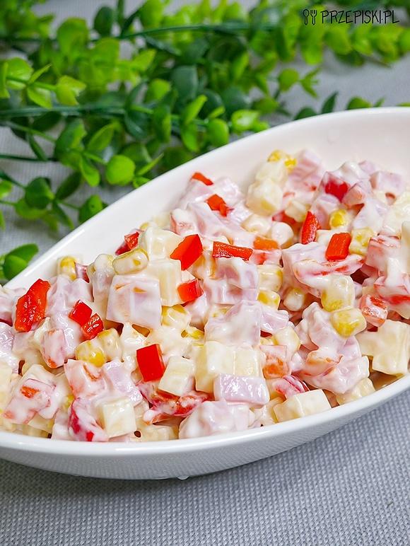 Prosta sałatka