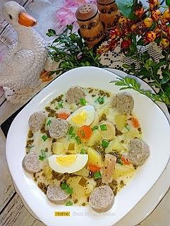 Zupa żurek na kefirze