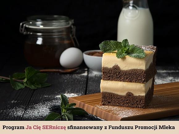 Sernik mocno czekoladowy