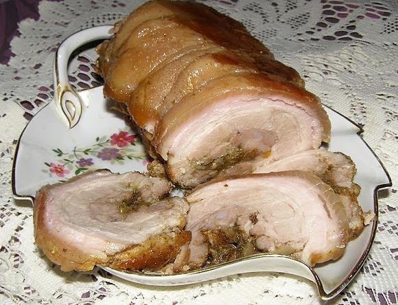 Boczek z czosnkiem i papryką w szybkowarze