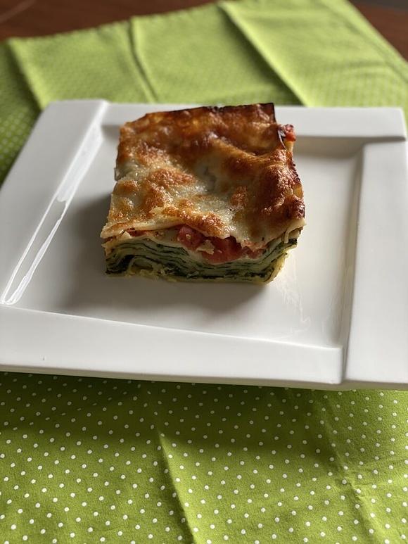 Lasagne ze szpinakiem