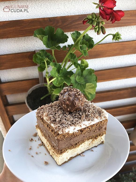 Ciasto Ferrero Rocher bez pieczenia