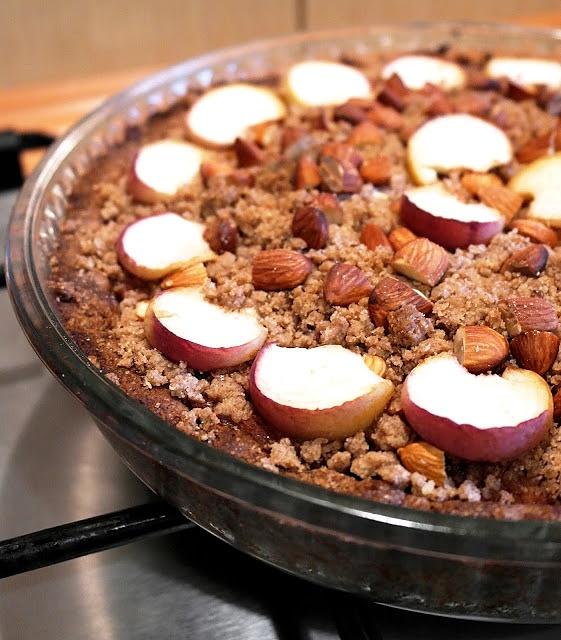 Brzoskwiniotka z cynamonem - tarte z brzoskwiniami