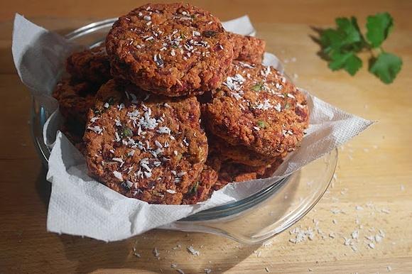 Burgery buraczano-kokosowe
