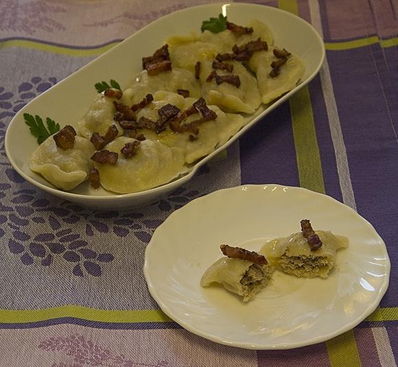 Pierogi z mięsem