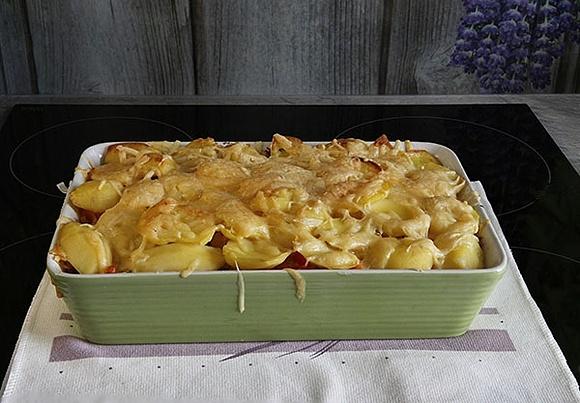 Zapiekanka ziemniaczana z kurczakiem